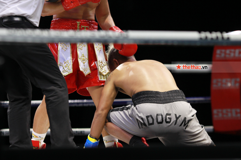 Lead the Beginning: Boxer Trinh The Long Ha has no opponent in the second half - Photo 3
