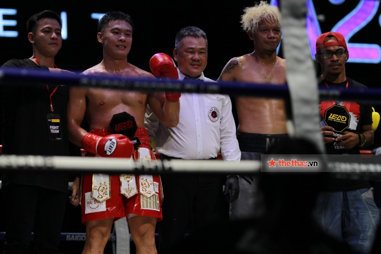 Lead the Beginning: Boxer Trinh The Long Ha has no opponent in the second half - Photo 11
