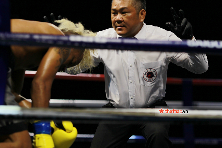 Lead the Beginning: Boxer Trinh The Long Ha has no opponent in the second half - Photo 10