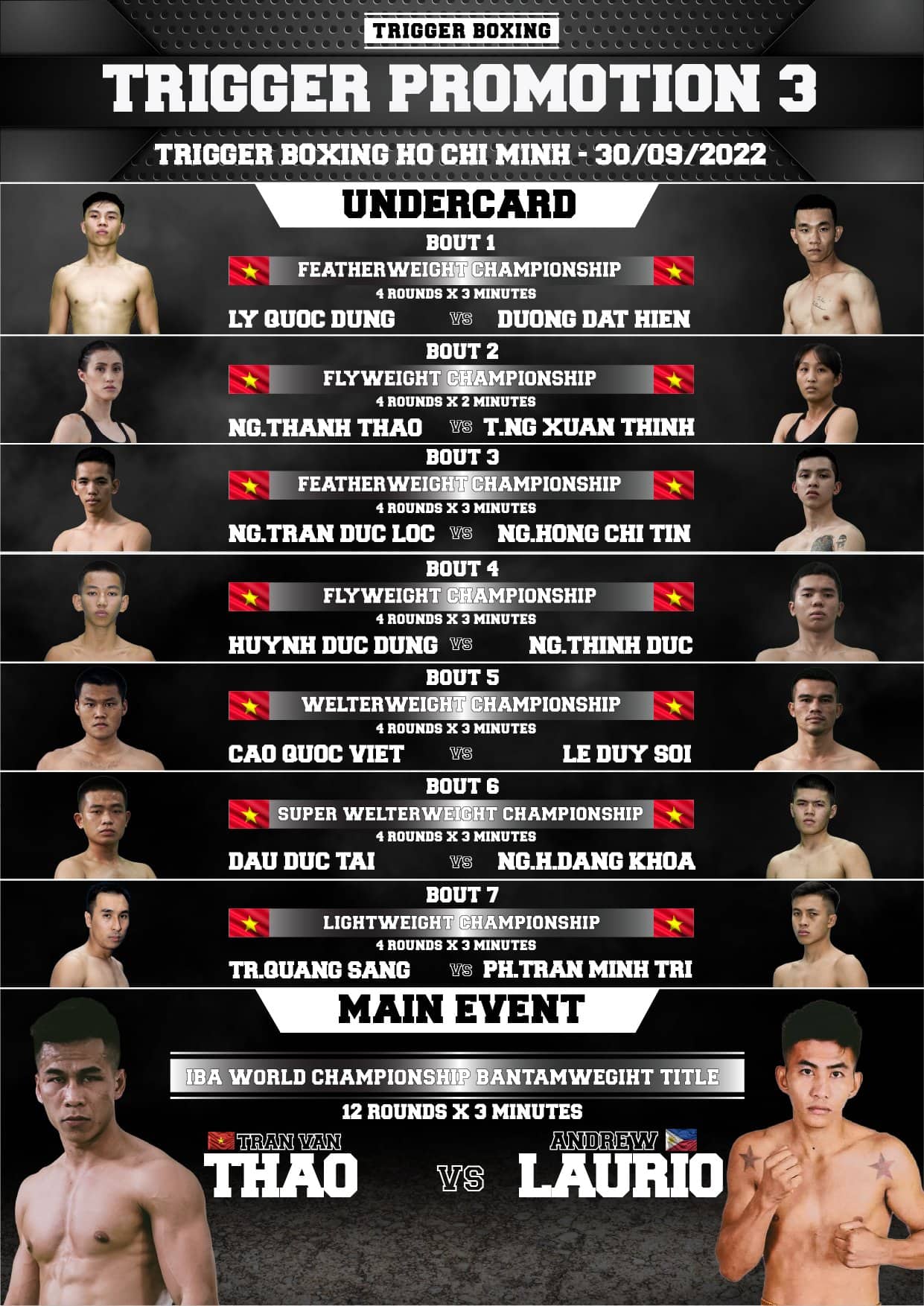 Trigger Boxing free tickets to see Tran Van Thao Tranh Boxing IBA World - Photo 1