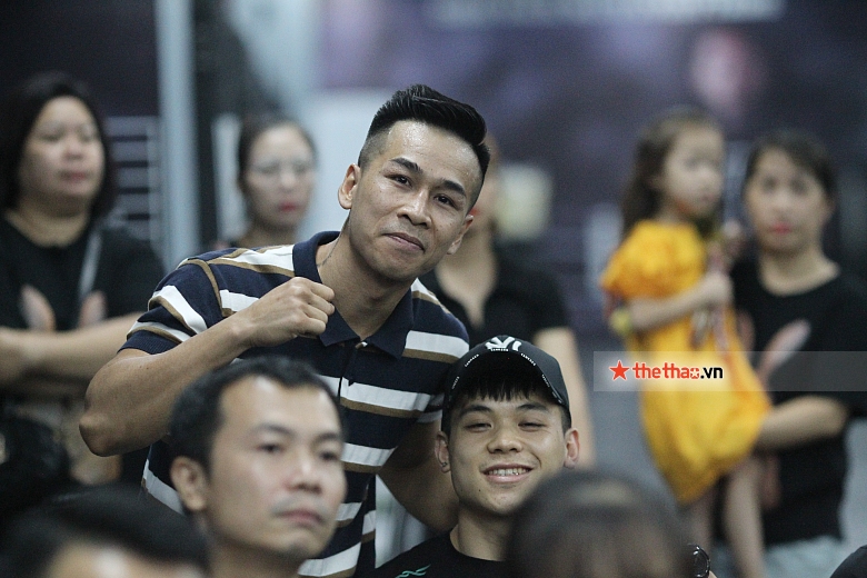 Andrea Aybar 'heat up' Boxing Trigger Hanoi event - Photo 3