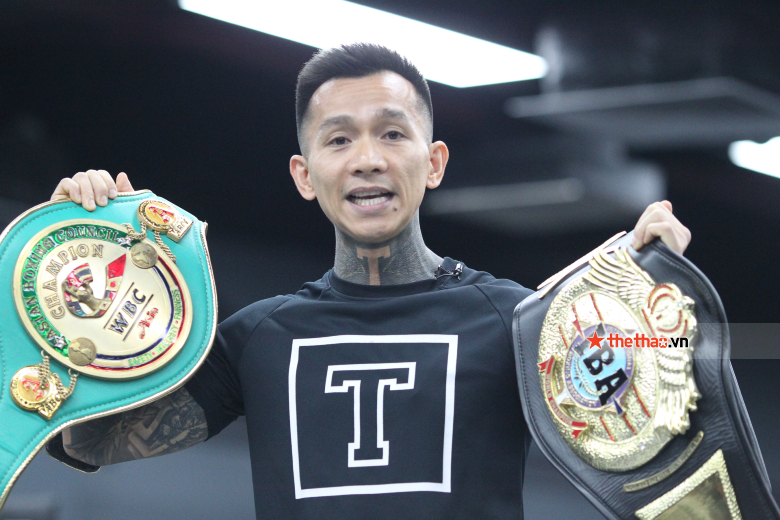Andrea Aybar 'heat up' Boxing Trigger Hanoi event - Photo 4