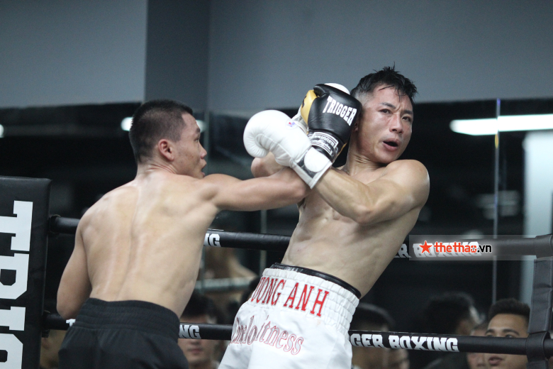 Andrea Aybar 'heat up' Boxing Trigger Hanoi event - Photo 11