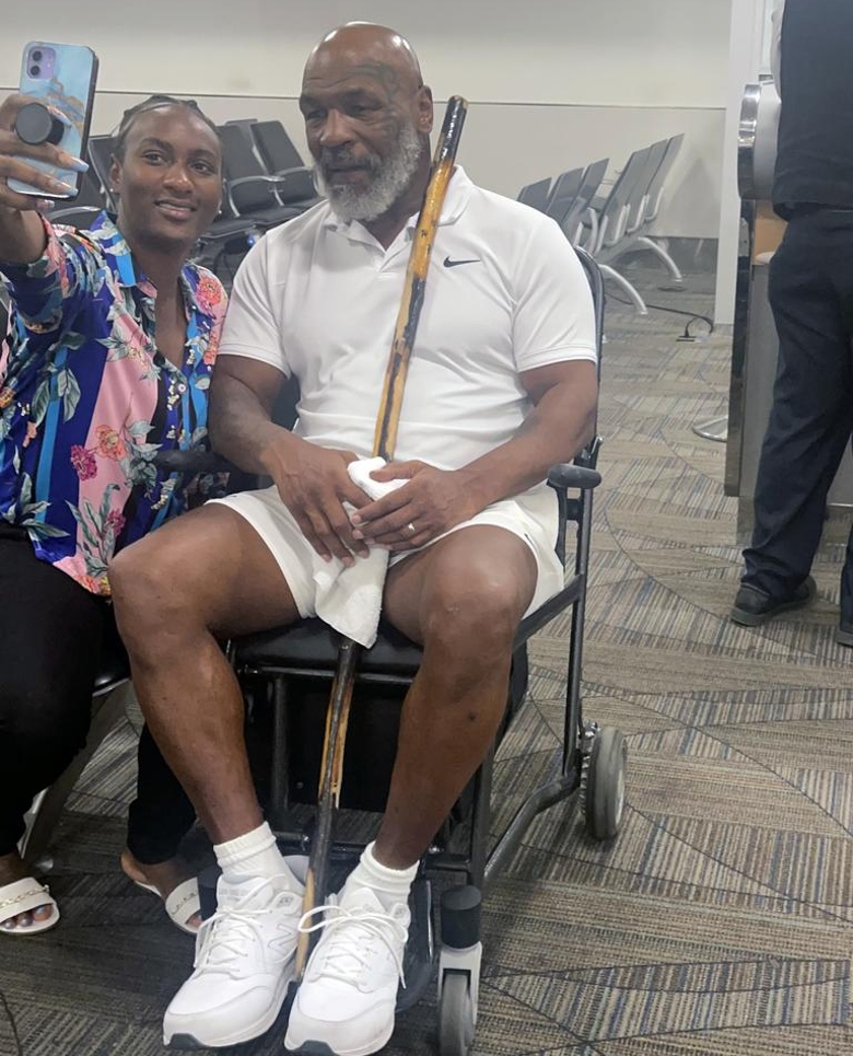 Mike Tyson must be in a wheelchair at the age of 56 - Photo 1