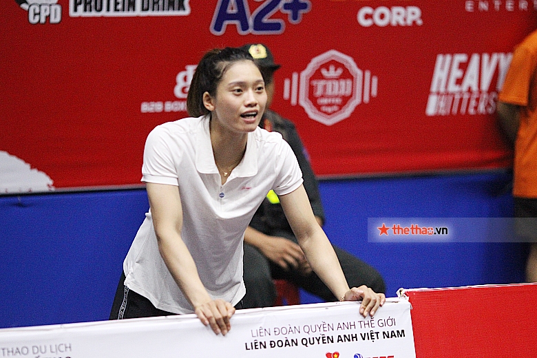 Nguyen Thi Tam, Nguyen Van Duong Khan because of cheering juniors in the young boxing tournament - Photo 2