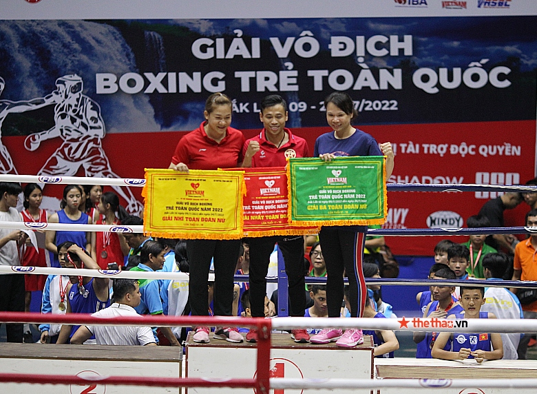 Hanoi won 3 flags at the whole group of young boxing championships nationwide 2022 - Photo 3