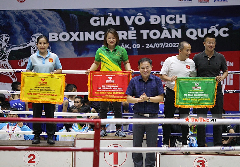 Hanoi won 3 flags the whole team of the National Boxing Championship 2022 - Photo 6