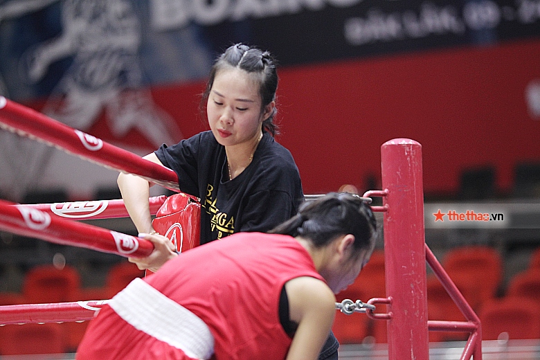 Won tickets to the National Boxing Final, Hai Phong female boxer burst into tears - Photo 5