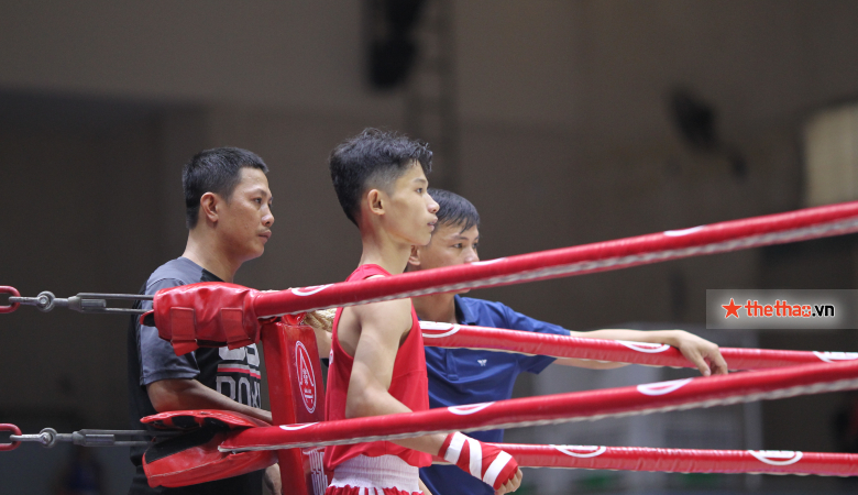The National Boxing Championship 2022 has the first knockout match - Photo 2