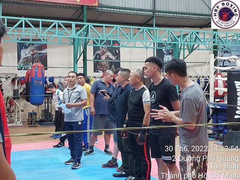 Recruiting Boxing Ho Chi Minh City and the army to practice before the national tournament - Photo 2