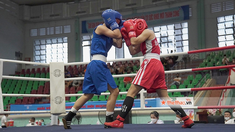 On the third day of the Boxing Prize in Ho Chi Minh City Sports Meeting 2022 cancel more than half of the matches - Photo 1