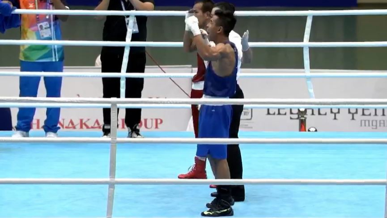 Tran Van Thao defeated Myanmar boxer, met the Philippine 'monster' in the SEA Games Final - Photo 2