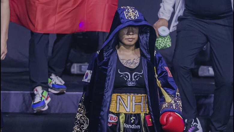 Cocky Buffalo: Thu Nhi knows that she will lose the world wbo but do not want to protect - Photo 6