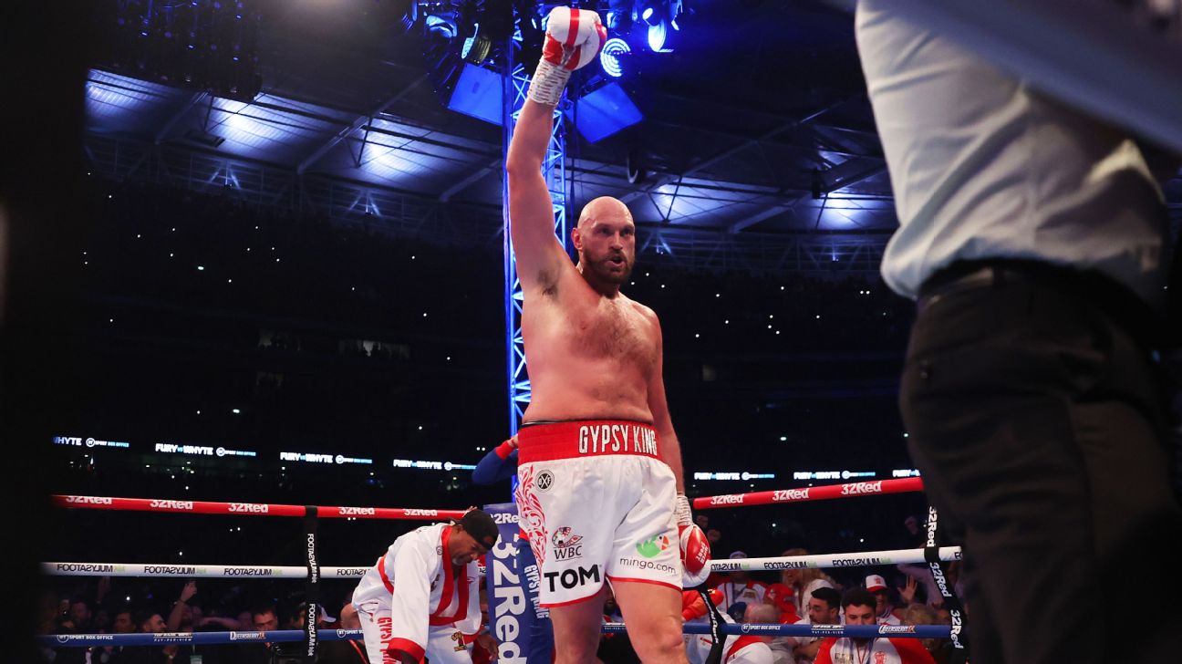 Fury lowered the Whyte Technical Knock -Out in the 6th half - Photo 1