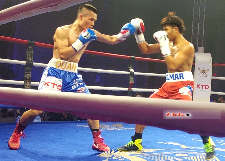 Dinh Hong Quan won the IBF ASIA belt, Vietnam has 1 more boxing champion - Photo 8