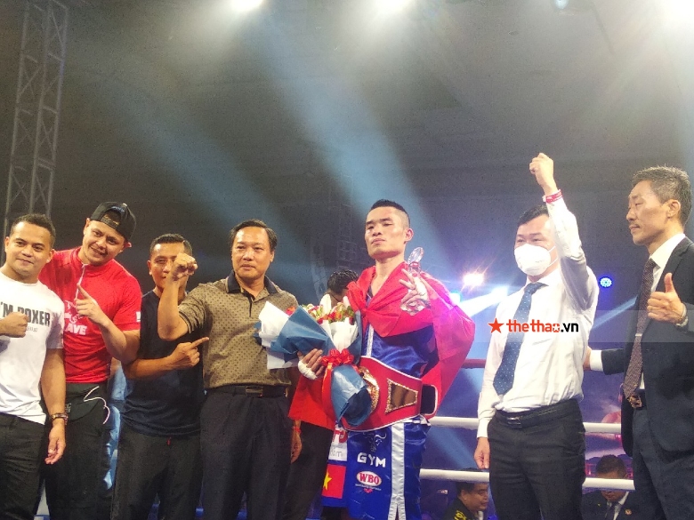 Dinh Hong Quan won the IBF ASIA belt, Vietnam has 1 more boxing champion - Photo 2