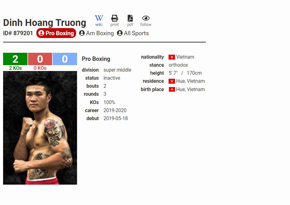 Why is Truong Dinh Hoang not playing the Thai boxing tournament? - Photo 2