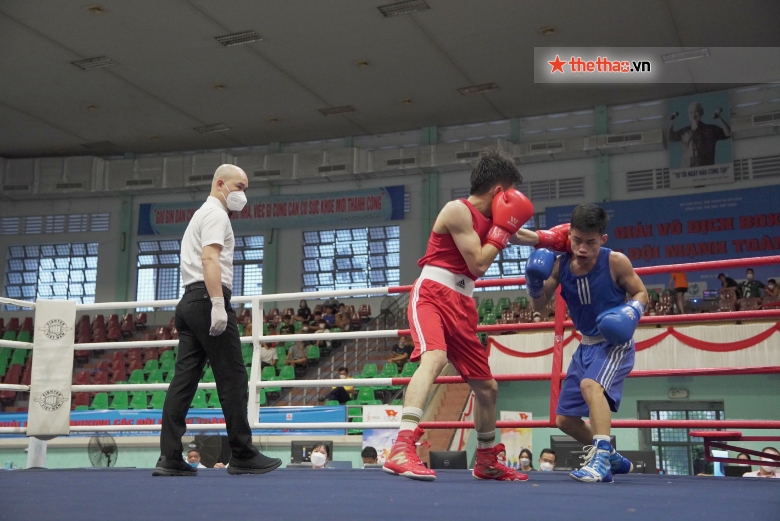 Nghe An boxer defeated Minh Phat in the national boxing tournament - Photo 6