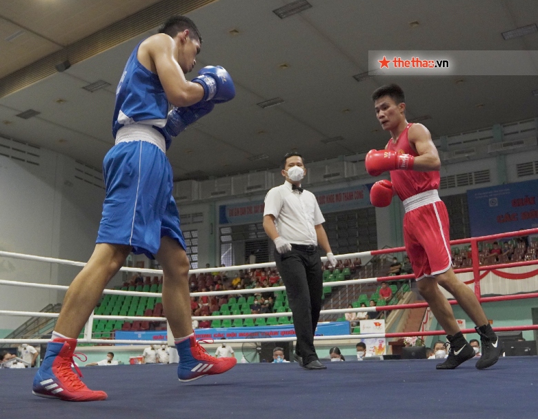 Arguing at the national boxing tournament, the police must intervene - Photo 5