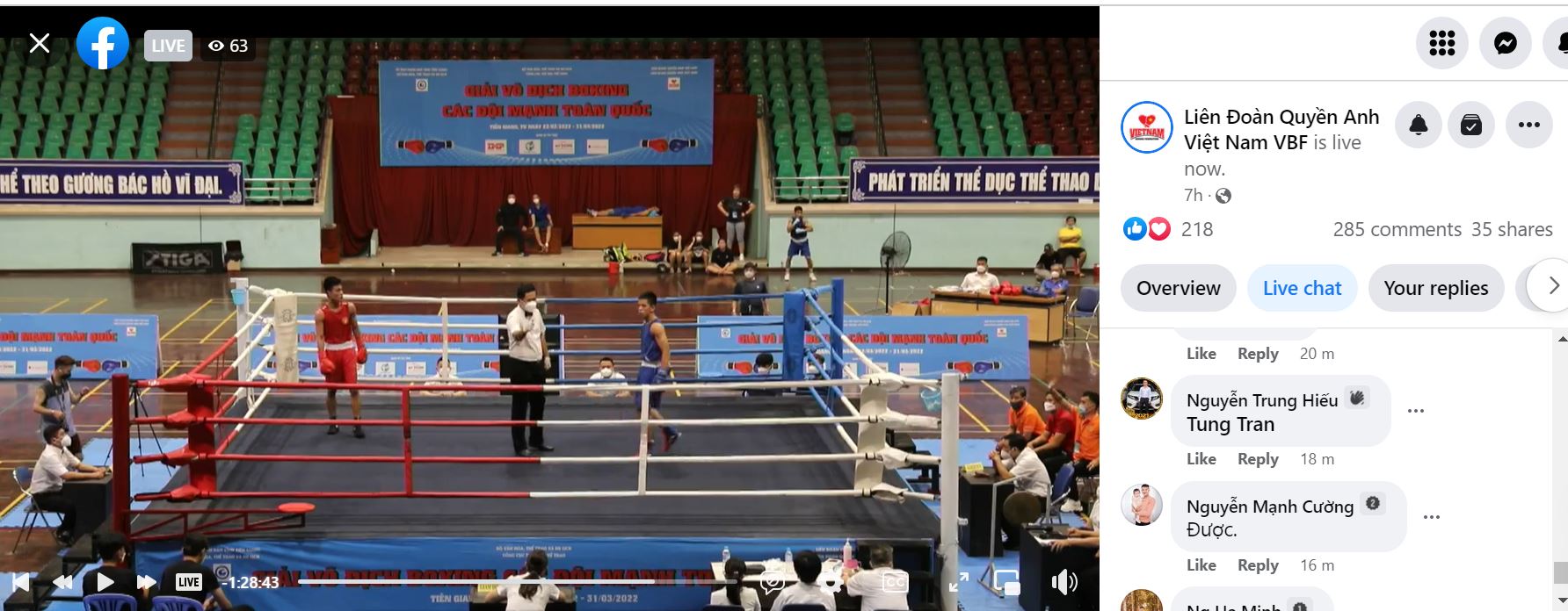 Quarter at the national boxing tournament, the police must intervene - Photo 3