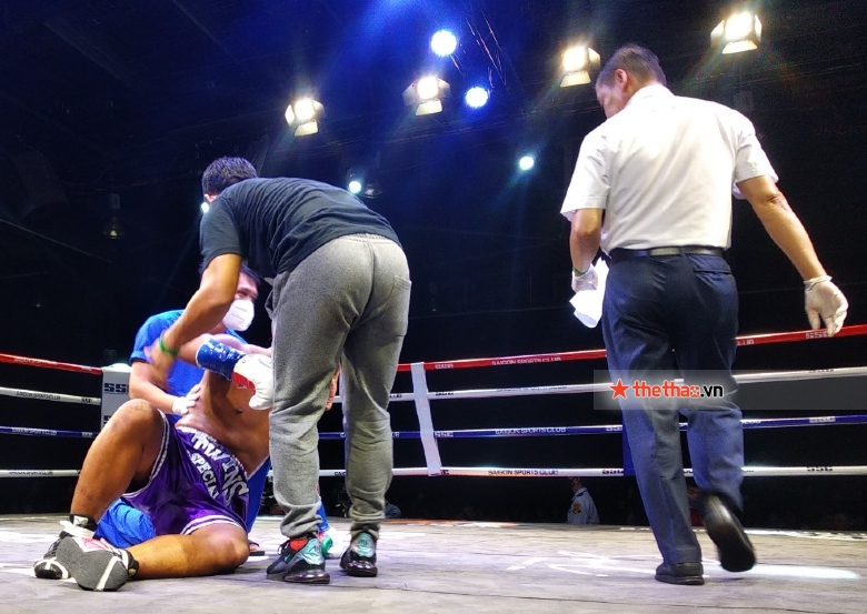 Trinh The Long Ha Knock -Out quickly became Thai fighter - Photo 2