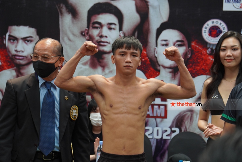 Huu Toan calmly, Hong Dat approached the opponent at the press conference of Boxing WBA Asia: Vietnamese Dream - Photo 3