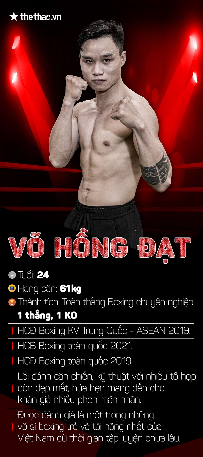 The notable Vietnamese boxers of Boxing WBA Asia: Vietnamese Dream - Photo 6