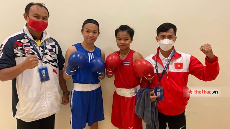 Vietnam certainly has a medal in the Asian Youth Boxing tournament 2022 - Photo 3