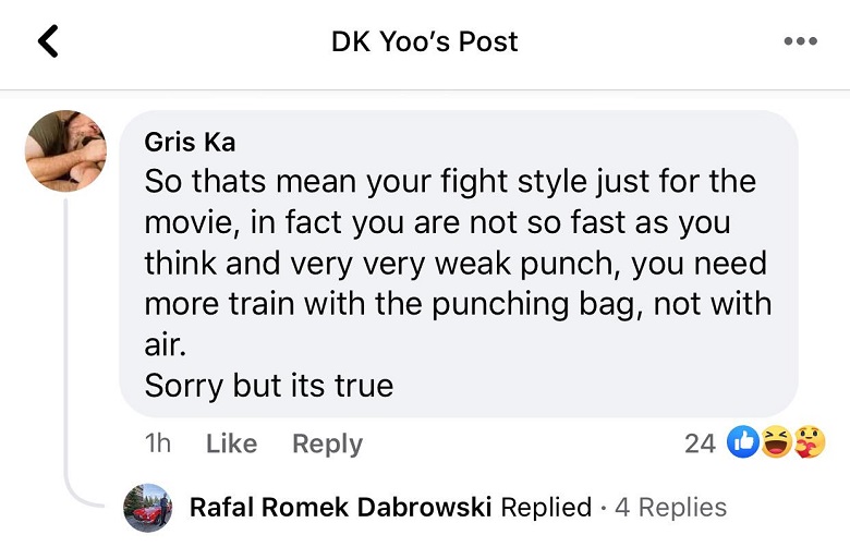 What does martial arts say about the defeat of DK Yoo - Photo 2