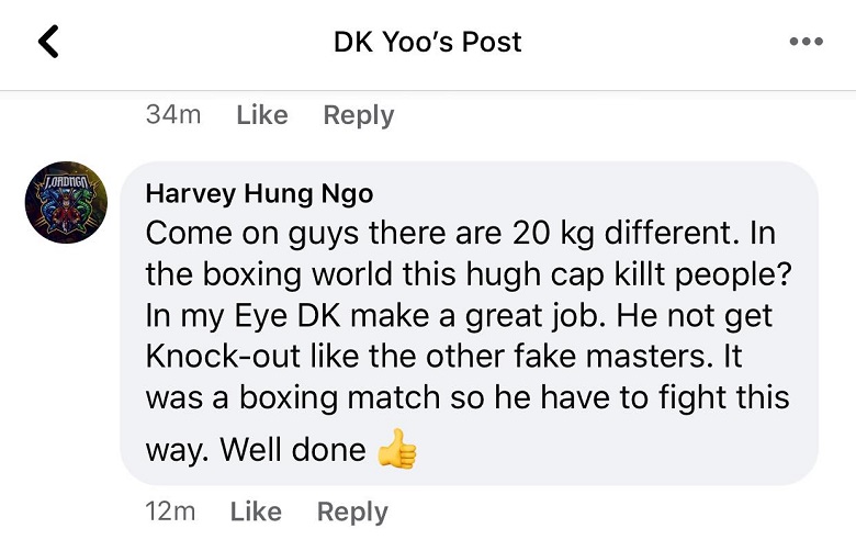 What does martial arts say about DK Yoo's defeat - Photo 3
