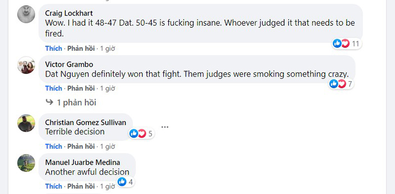Injustice grading for Dat Nguyen, BKFC flooded with discharge - Photo 2