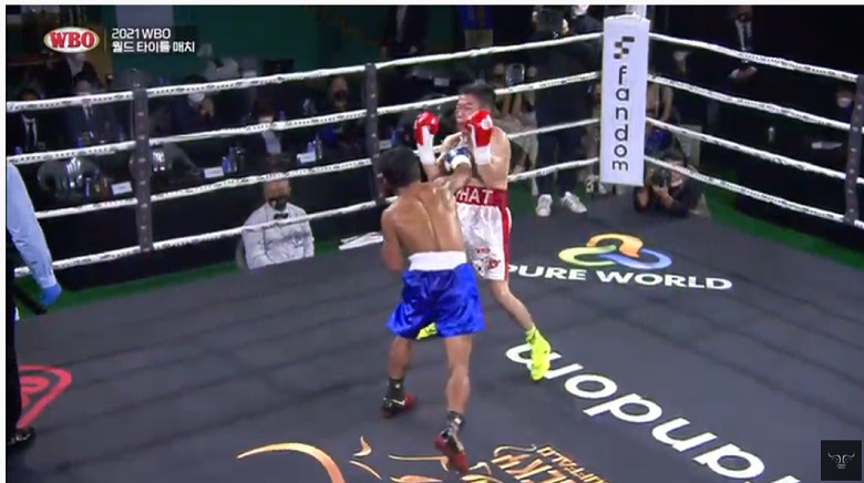 Sam Minh Phat stopped in the 7th half, lost the title of WBO Oritental - Photo 1