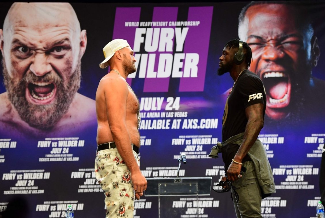 Tyson Fury sent a message to Deontay Wilder before the 3rd rematch: 