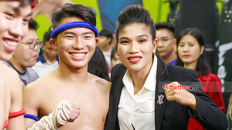 'Queen Muay Thai' Thanh Truc encroached on young training and gym business - Photo 3