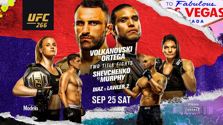 Watch live UFC 266: Alexander Volkanovski vs. Brian Ortega - Photo 1