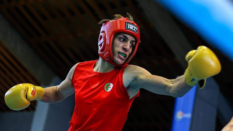 Algerian female boxer used to boxing professional boxing, winning tko in the 3rd half - Photo 1