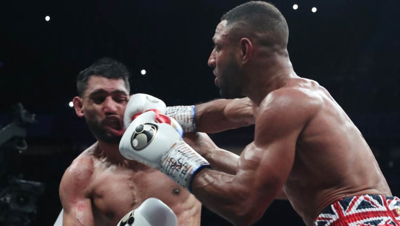 Amir Khan was lowered by Kell Brook in the 6th half - Photo 1