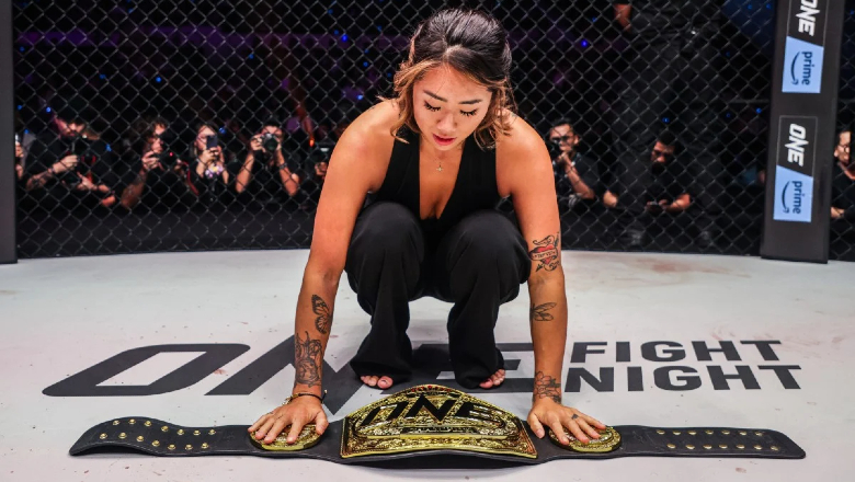 Angela Lee officially announced the retirement, the One Championship championship is blank - Photo 1