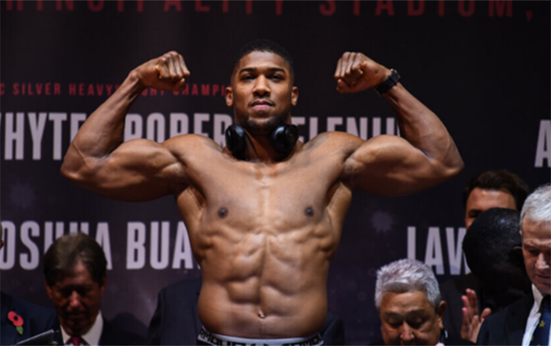 Anthony Joshua fought 'green army' during Oleksandr Usyk to protect Ukraine? - Photo 1