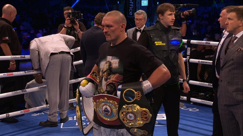 Anthony Joshua lost points, Oleksandr Usyk won 4 heavy belts - Photo 1