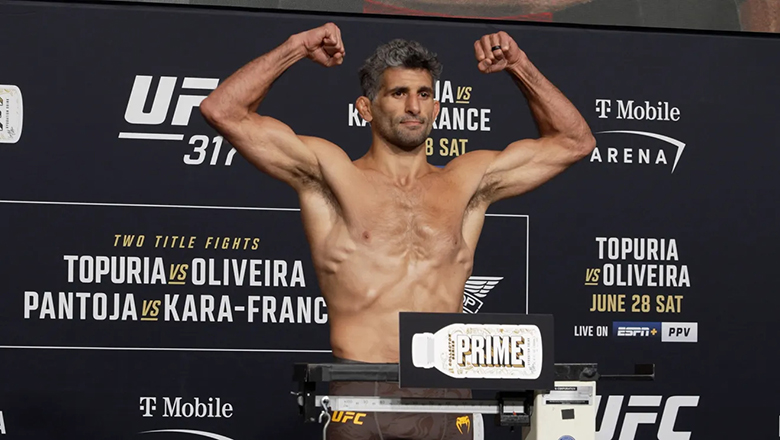 Beneil Dariush interrupted at UFC 317 - Photo 1