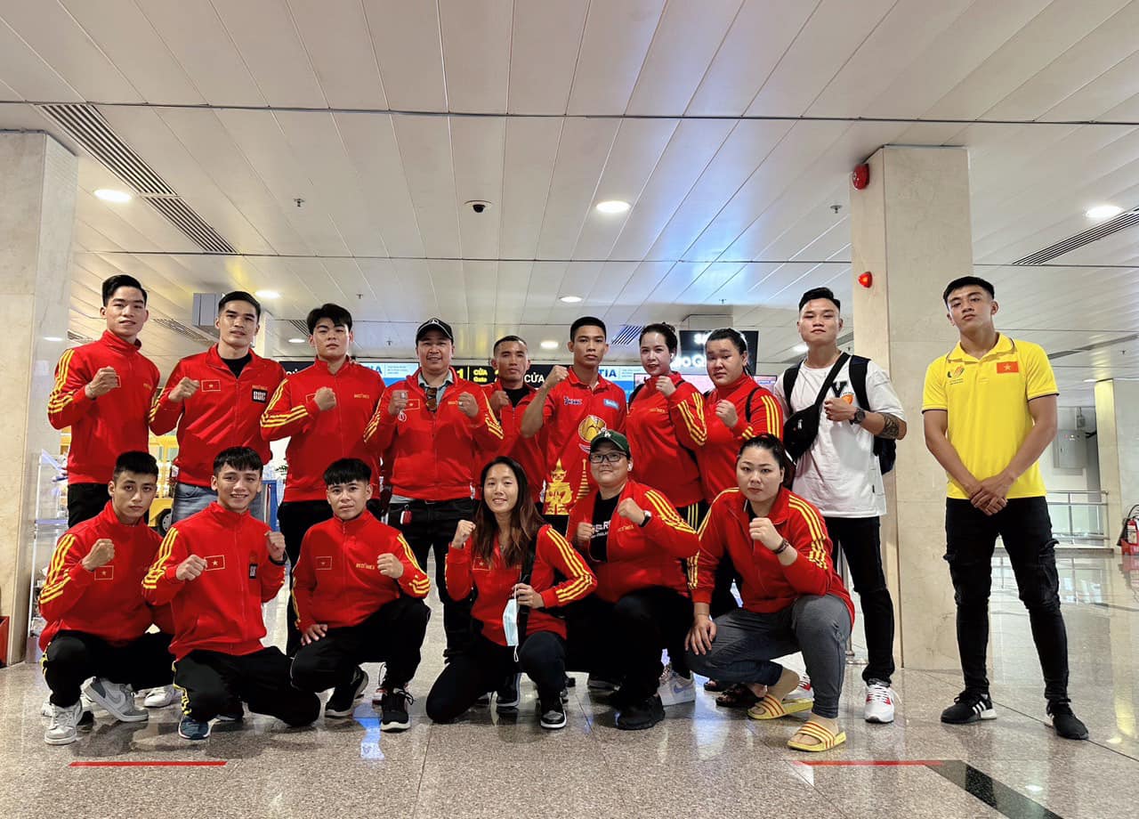 Boxing Binh Duong has a world champion, the Asian champion attended the national sports festival - Photo 1
