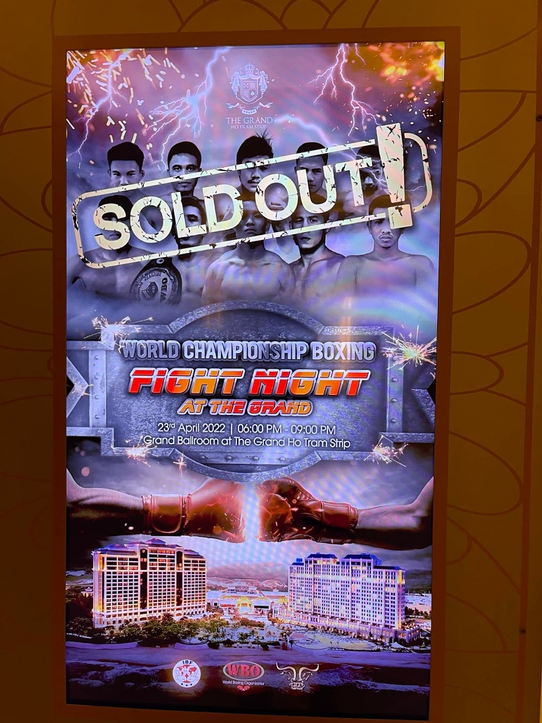 Boxing Dinh Hong Quan - Delmar Pellio sells all tickets - Photo 2