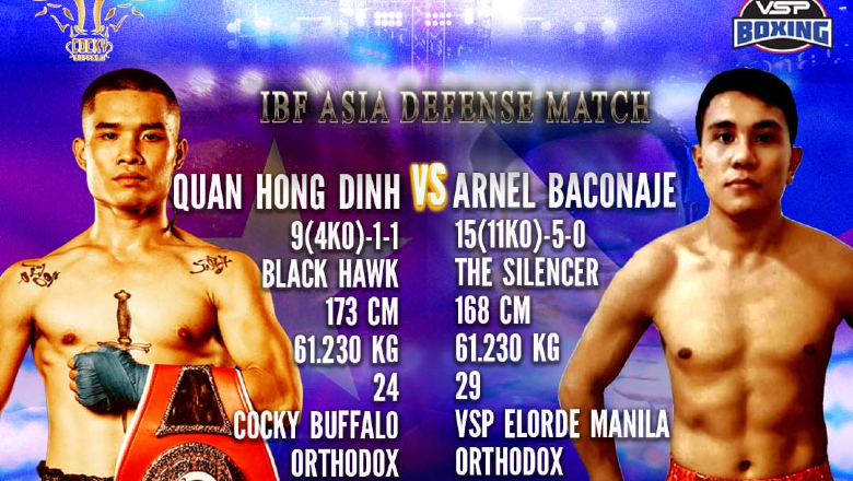 Boxing Fortunes of War: What time is Dinh Hong Quan fighting? - Photo 1