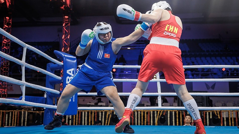 Boxing World Women: Why is Phuong Hoai counting twice when fighting Chinese boxers? - Photo 2