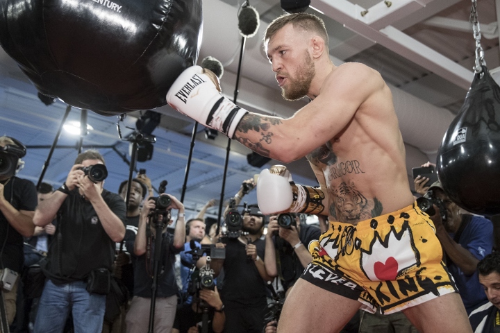 Conor McGregor officially refused to go to the floor with Jake Paul