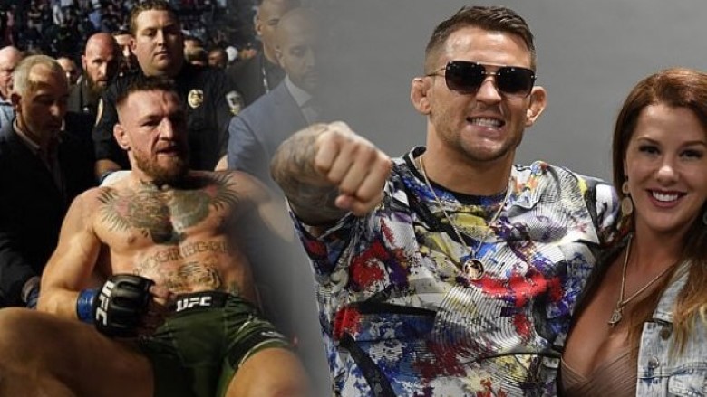 Conor McGregor posted a series of tweets sent to Dustin Poirier and his wife, but quickly deleted - Photo 2