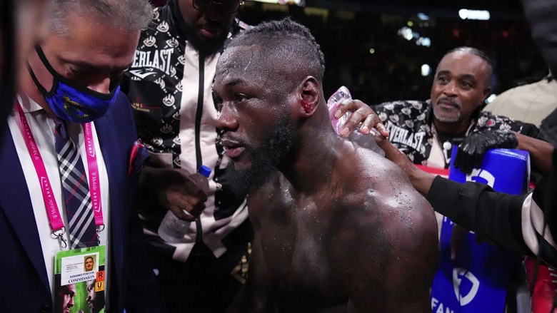 Deontay Wilder finally 