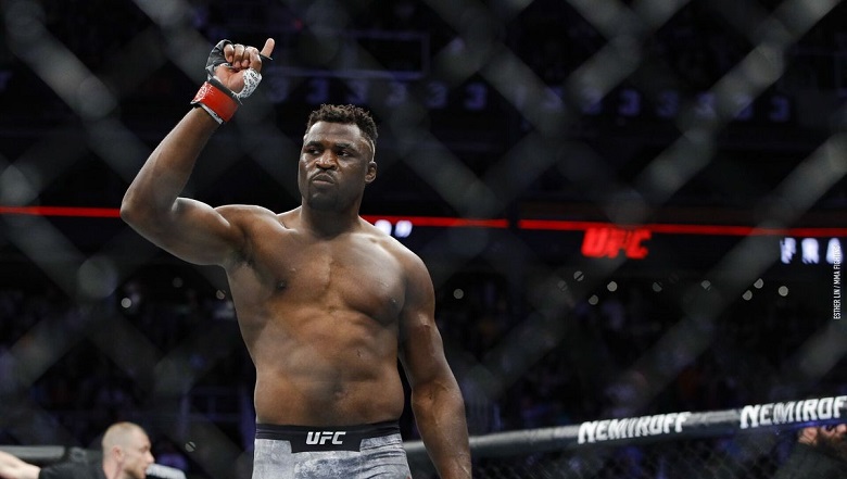Derrick Lewis vs Ciryl Gane heavy Interim belt at UFC 265 - Photo 2