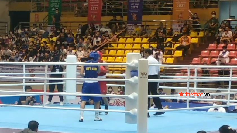 Diem Kieu lost to Thai boxer, won the HCB boxing SEA Games 31 - Photo 1